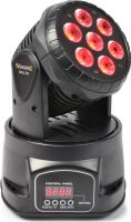 BeamZ MHL74 Mini Moving Head 7x 10W 4-i-1 LED BeamZ MHL74 Mini Moving Head 7x 10W 4-i-1 LED