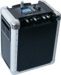 Transportabelt lydsæt PA-200 / 200W med MP3-afspiller via USB/SD Transportabelt lydsæt PA-200 / 200W med MP3-afspiller via USB/SD