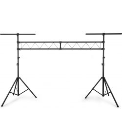 Lysstativer med T-bom og 3m 2-kant lysbro (max belastning 60kg.) TILBUD lys bro