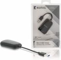 König Konverter USB 3.0 - HDMI Sort, CSUSBHDMI100 König Konverter USB 3.0 - HDMI Sort, CSUSBHDMI100