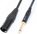 Cable Converter XLR Male - 6,3M Jack Male Cable Converter XLR Male - 6,3M Jack Male