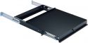K&M Rack udtrækshylde m/lås. 360mm dyb, 1U, sort K&M Rack udtrækshylde m/lås. 360mm dyb, 1U, sort