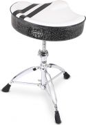 Mapex T756W, 17 x 4" MC-sæde, hvid med sorte striber. Dobbeltben. H Mapex T756W, 17 x 4" MC-sæde, hvid med sorte striber. Dobbeltben. H