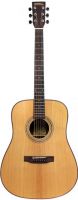 Santana Western guitar massivt dæk, Satin Santana Western guitar massivt dæk, Satin
