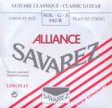 Savarez 543R Rød Alliance streng G3, pak m/10stk Savarez 543R Rød Alliance streng G3, pak m/10stk