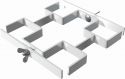 Stage Leg to Leg Clamp (4 legs) Stage Leg to Leg Clamp (4 legs)
