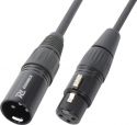 Cable XLR male/female 20m Black Cable XLR male/female 20m Black
