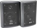 Kompakt højttalersæt med vægmonteringsbøjle / 8 Ohm / 4" bas 75W, sort Kompakt højttalersæt med vægmonteringsbøjle / 8 Ohm / 4" bas 75W, sort