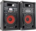 Aktivt højttalersæt SPA-8 / 2x300W / Karaoke funktion / USB/MP3-afspiller (til ungdomsværelset) Aktivt højttalersæt SPA-8 / 2x300W / Karaoke funktion / USB/MP3-afspiller (til ungdomsværelset)