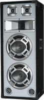 Disco White Speaker 2x 8" 600W LED Blue Disco White Speaker 2x 8" 600W LED Blue