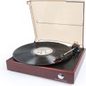 Pladespiller 33/45 RPM med USB og optagefunktion til MP3 via PC Pladespiller 33/45 RPM med USB og optagefunktion til MP3 via PC