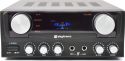 Stereo Hi-Fi Forstærker 2x50W med Display / Karaoke, Sort Stereo Hi-Fi Forstærker 2x50W med Display / Karaoke, Sort