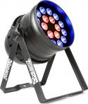 BeamZ professional BPP210 LED PAR 64 med 18x12W 4 farvet LED’er BeamZ professional BPP210 LED PAR 64 med 18x12W 4 farvet LED’er