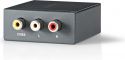 Nedis Komposittvideo til HDMI™-omformer | 1-veis - 3 stk. RCA (RHG) | HDMI™-utgang|, VCON3430AT Nedis Komposittvideo til HDMI™-omformer | 1-veis - 3 stk. RCA (RHG) | HDMI™-utgang|, VCON3430AT