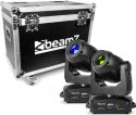 BeamZ professional IGNITE180 Spot LED Moving Head 2 stk. i Flightcase BeamZ professional IGNITE180 Spot LED Moving Head 2 stk. i Flightcase