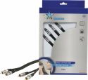 HQ Stereo Audio Cable 2x RCA Male - 2x RCA Male 10.0 m Dark Grey, HQSS3611/10 HQ Stereo Audio Cable 2x RCA Male - 2x RCA Male 10.0 m Dark Grey, HQSS3611/10