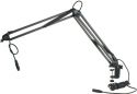 K&M mikrofonarm "arkitektlampe" m/klemskruer K&M mikrofonarm "arkitektlampe" m/klemskruer