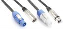 Light Combi Cable Powerconnector B - XLR M / Powerconnector A - XLR F 15m Light Combi Cable Powerconnector B - XLR M / Powerconnector A - XLR F 15m