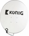 König Parabolantenne 80 cm 39.8 dB Grå, SAT-SD80 König Parabolantenne 80 cm 39.8 dB Grå, SAT-SD80