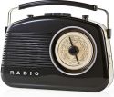 Nedis UKW-radio | 5,4 W | Bluetooth® | Bærehåndtag | Sort, RDFM5010BK Nedis UKW-radio | 5,4 W | Bluetooth® | Bærehåndtag | Sort, RDFM5010BK