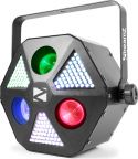 MadMan 3x 30W RGBW 4-i-1 stråle, 132 SMD 3-i-1 LED MadMan 3x 30W RGBW 4-i-1 stråle, 132 SMD 3-i-1 LED