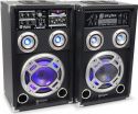 Aktivt højttalersæt KA-06 med LED lys / 6.5" bas 400W / karaoke-funktion / USB/SD/MP3-afspiller Aktivt højttalersæt KA-06 med LED lys / 6.5" bas 400W / karaoke-funktion / USB/SD/MP3-afspiller