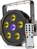 BFP110 FlatPAR 5x 6W 3-in-1 + 1x 6W UV LEDs BFP110 FlatPAR 5x 6W 3-in-1 + 1x 6W UV LEDs