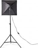 Nedis Photo Studio-lyssæt | 2 x 70 W | 5500 K | 180 cm høj | Foldbar, SLKT10BK Nedis Photo Studio-lyssæt | 2 x 70 W | 5500 K | 180 cm høj | Foldbar, SLKT10BK