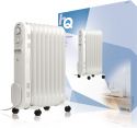 HQ Mobil Olieradiator 2000 W Hvid, HQ-OR09 HQ Mobil Olieradiator 2000 W Hvid, HQ-OR09