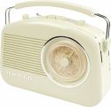 König Bærbar FM-Radio FM / AM Elfenben, HAV-TR710BE König Bærbar FM-Radio FM / AM Elfenben, HAV-TR710BE