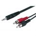 Phono-jack kabel 1.2m ACA-1635