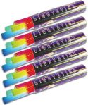 Light sticks - 250 pcs / 20cm mixed colours with clips (5 boxes with 50 pcs)