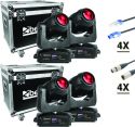 BeamZ professional IGNITE 180B LED Moving Head - Pakke med 4 stk. BeamZ professional IGNITE 180B LED Moving Head - Pakke med 4 stk.