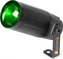 LED Pinspot PS12W / 12W LED med RGBW farvemix, giver rigtig flot lys på fx en spejlkugle! LED Pinspot PS12W / 12W LED med RGBW farvemix, giver rigtig flot lys på fx en spejlkugle!