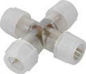 Coupler X for 3 wire LED rope Coupler X for 3 wire LED rope
