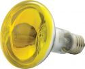 Lys & Effekter, Discolampe R80 60W E27, gul