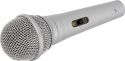 Dynamisk mikrofon DM11S, god til børn, leg og sang / sølv Dynamisk mikrofon DM11S, god til børn, leg og sang / sølv