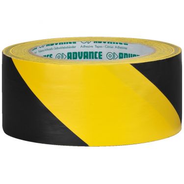PVC-tape gul-sort AT-8/GESW