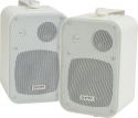 Højttalere, Stereo background speakers 30W white - pair