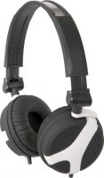 Høretelefoner, Stereo hovedtelefon QX40W god til børn og små hoveder, sort/hvid