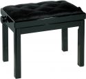 Proel justerbar keyboard bænk, sort stof / PB100VBBBK Proel justerbar keyboard bænk, sort stof / PB100VBBBK
