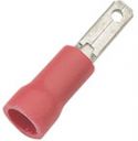 Crimp terminal, male blade, 0.5 - 1.5mm+ÿ cable, Red, 2.8mm Crimp terminal, male blade, 0.5 - 1.5mm+ÿ cable, Red, 2.8mm