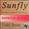 English karaoke disc, Sunfly Gold 37 - Depeche Mode