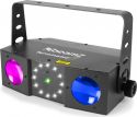 Terminator IV LED Double Moon med laser og strobe Terminator IV LED Double Moon med laser og strobe