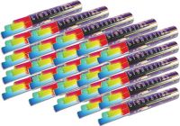 Light sticks - 2500 pcs / 20cm mixed colours with clips (50 boxes with 50 pcs)