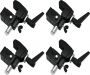 Eurolite TH-2SC Quick-Lock Coupler black - Pakke med 4 Stk.