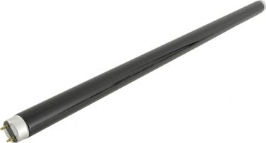 Black light fluorescent tube, standard, 600mm, 20W