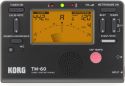 Korg TM60-BK Tuner and Metronome, Tuner & Metronome with large Korg TM60-BK Tuner and Metronome, Tuner & Metronome with large
