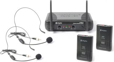 STWM712H 2-kanals VHF trådløst headset mikrofonsystem
