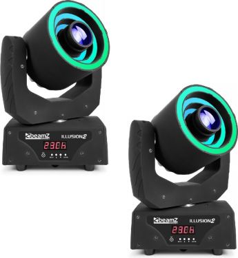 Moving Head pakke med 2 stk. BeamZ Illusion II Spot